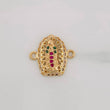 Herraje Virgen de Guadalupe 1.25g / 1.2cm Oro Amarillo 18K