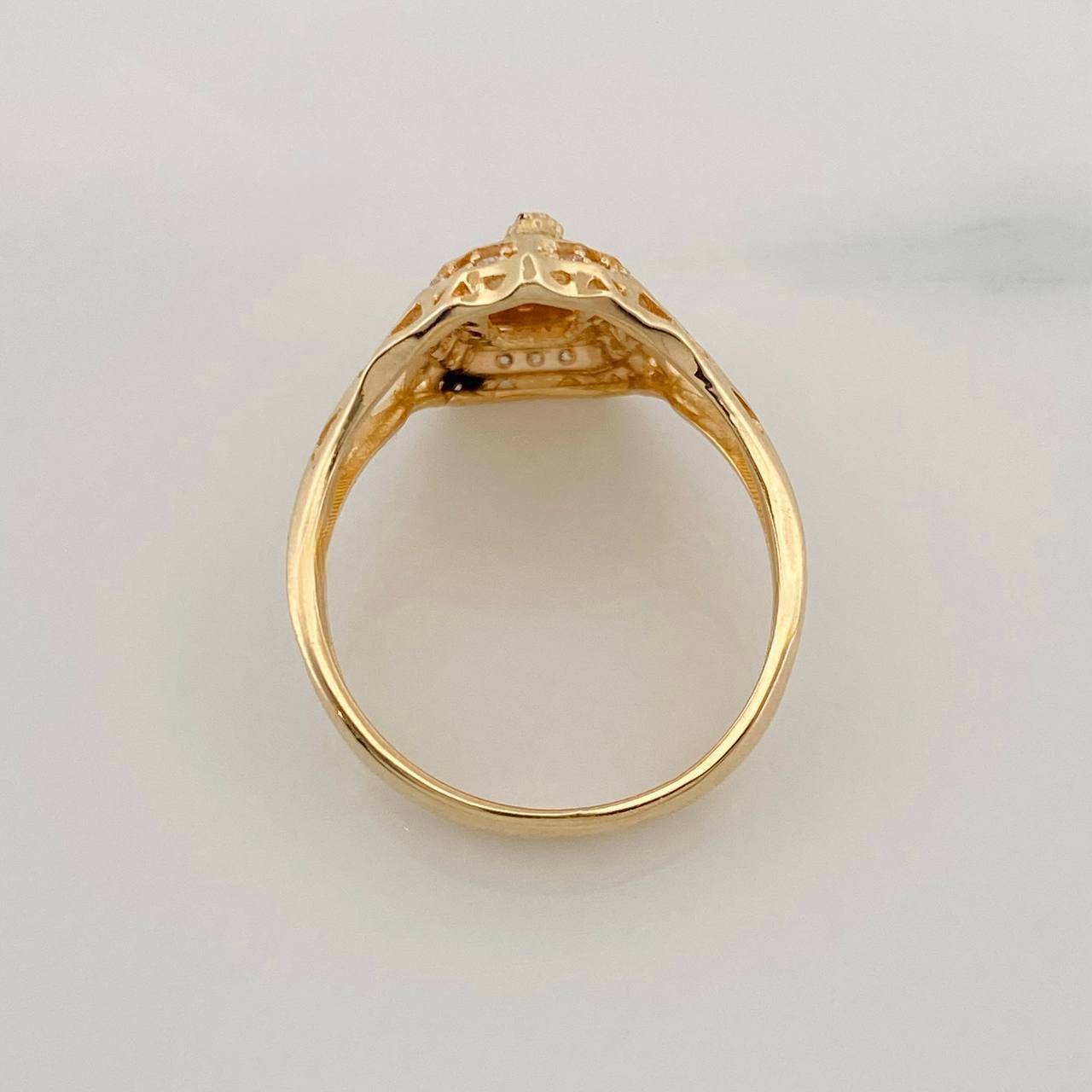 Anillo Virgen de Guadalupe 3.4g / T5 3/4 Oro Amarillo 18K