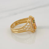 Anillo Virgen de Guadalupe 3.4g / T5 3/4 Oro Amarillo 18K