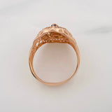 Anillo Virgen de Guadalupe 5.35g / T8 1/4 Oro Rosa 18K
