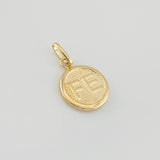 Dije Fe 0.7g / 2cm Oro Amarillo 18K
