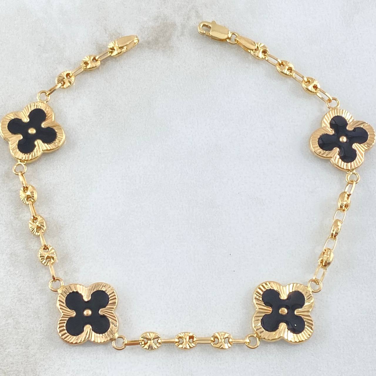 Pulso GC Trebol 5.3gr / 18.5cm / Oro 18K
