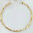 Pulso Infinito 2.2gr / 18cm / Oro Amarillo 18K