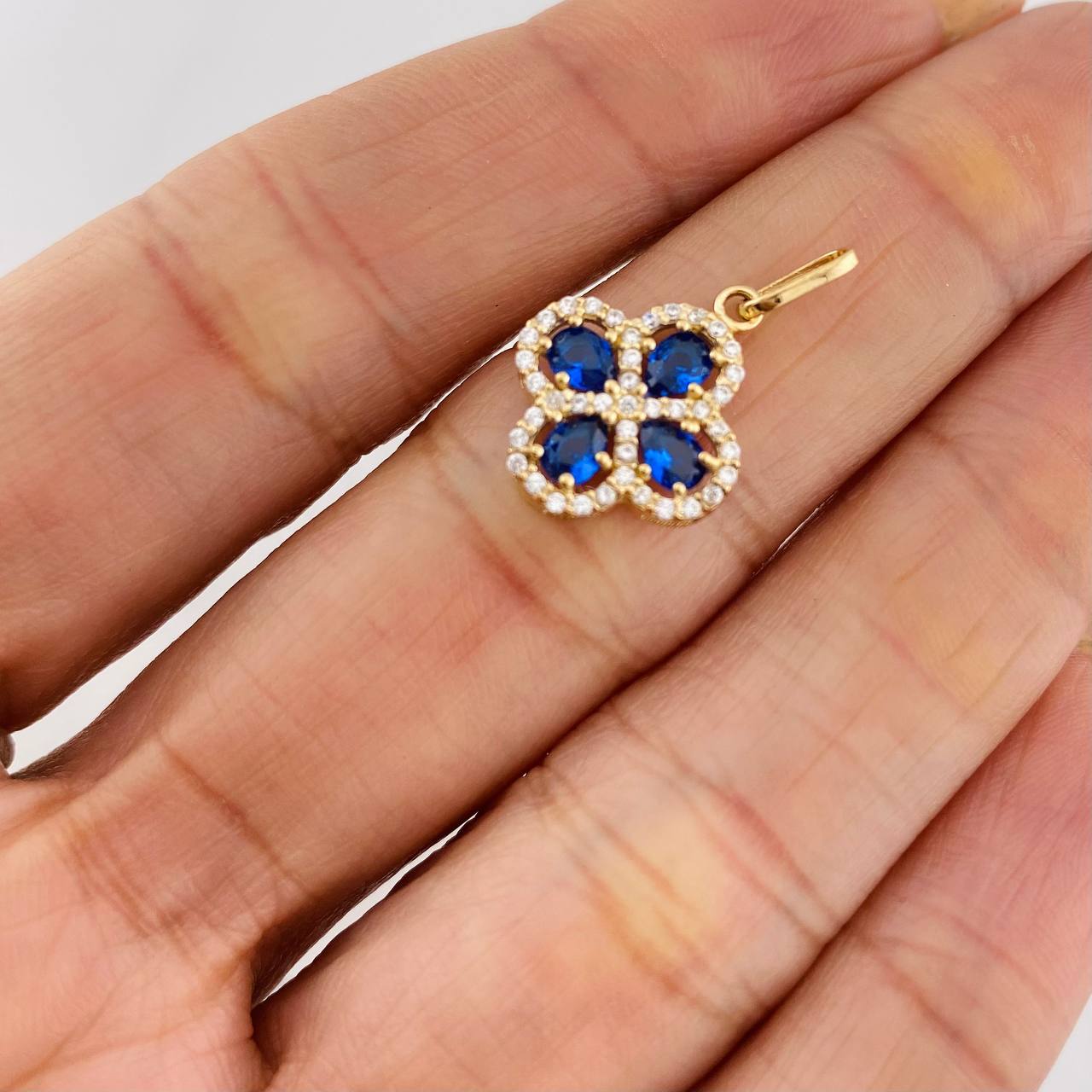 Dije Trebol 1.6g / 2cm Oro Amarillo 18K