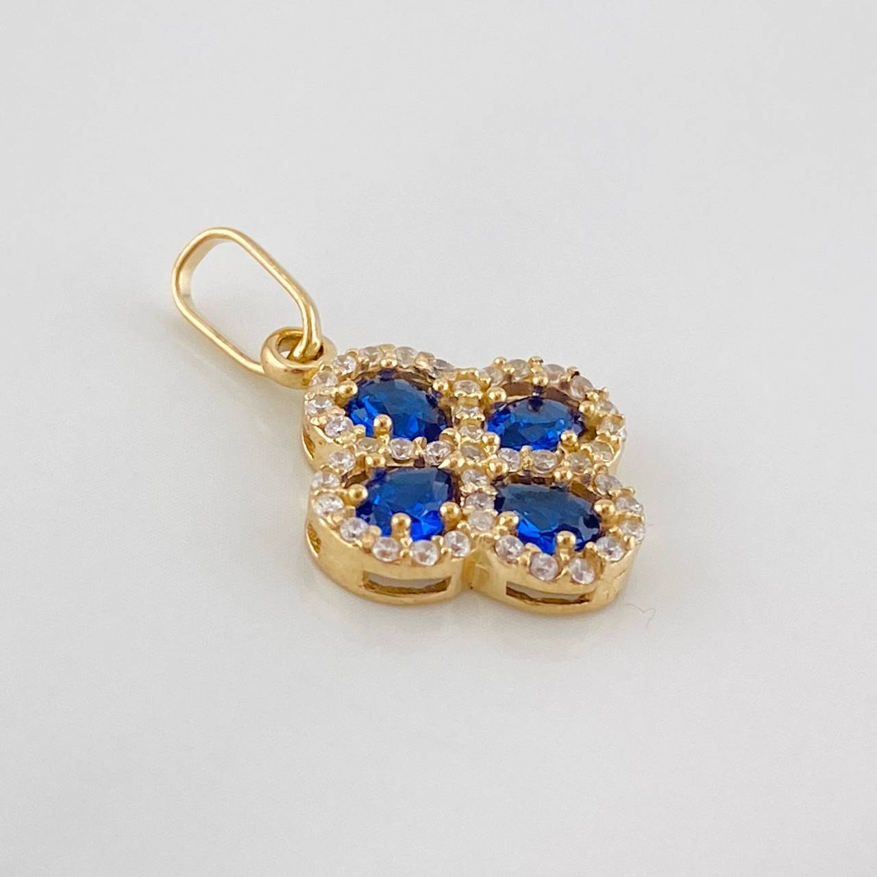 Dije Trebol 1.6g / 2cm Oro Amarillo 18K