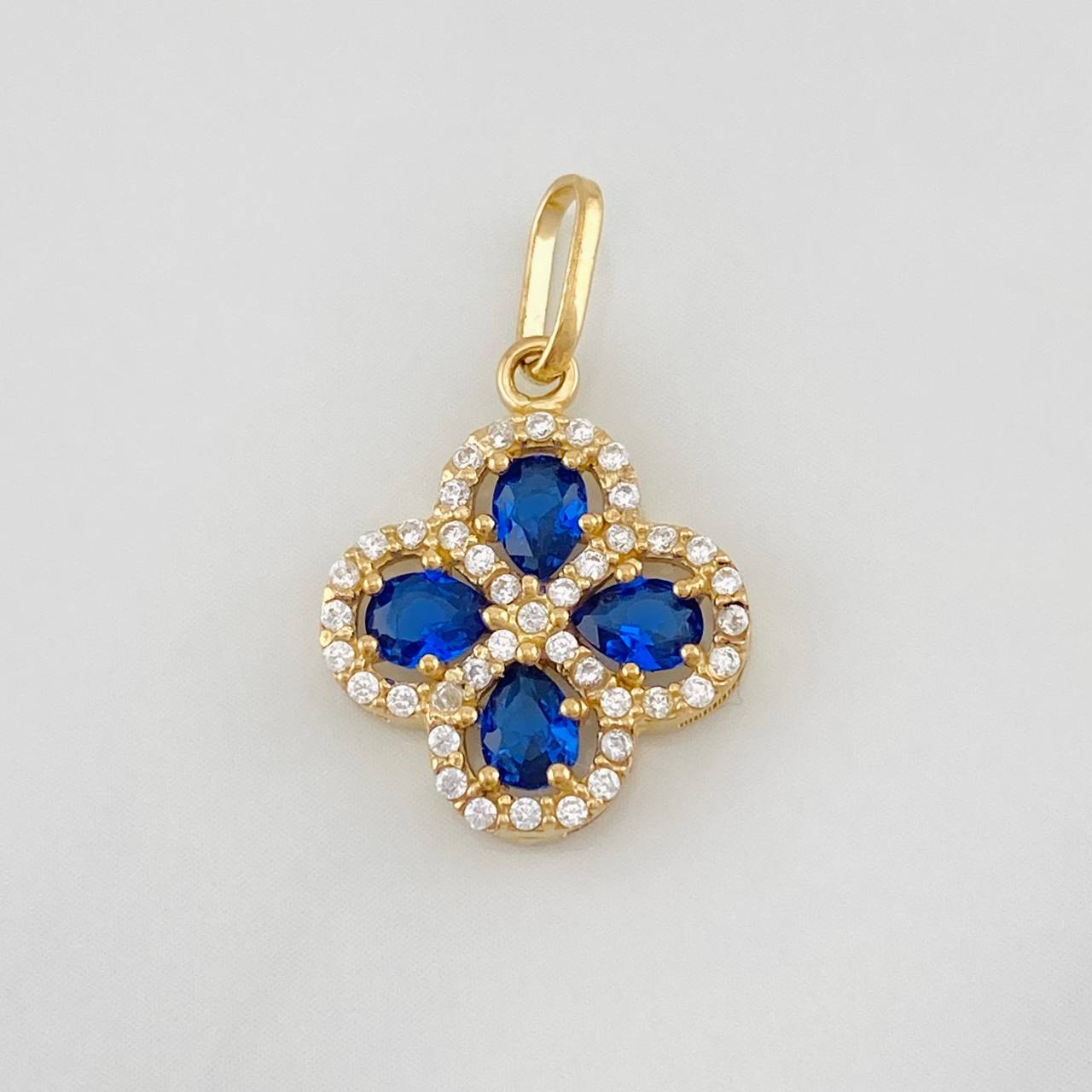 Dije Trebol 1.6g / 2cm Oro Amarillo 18K
