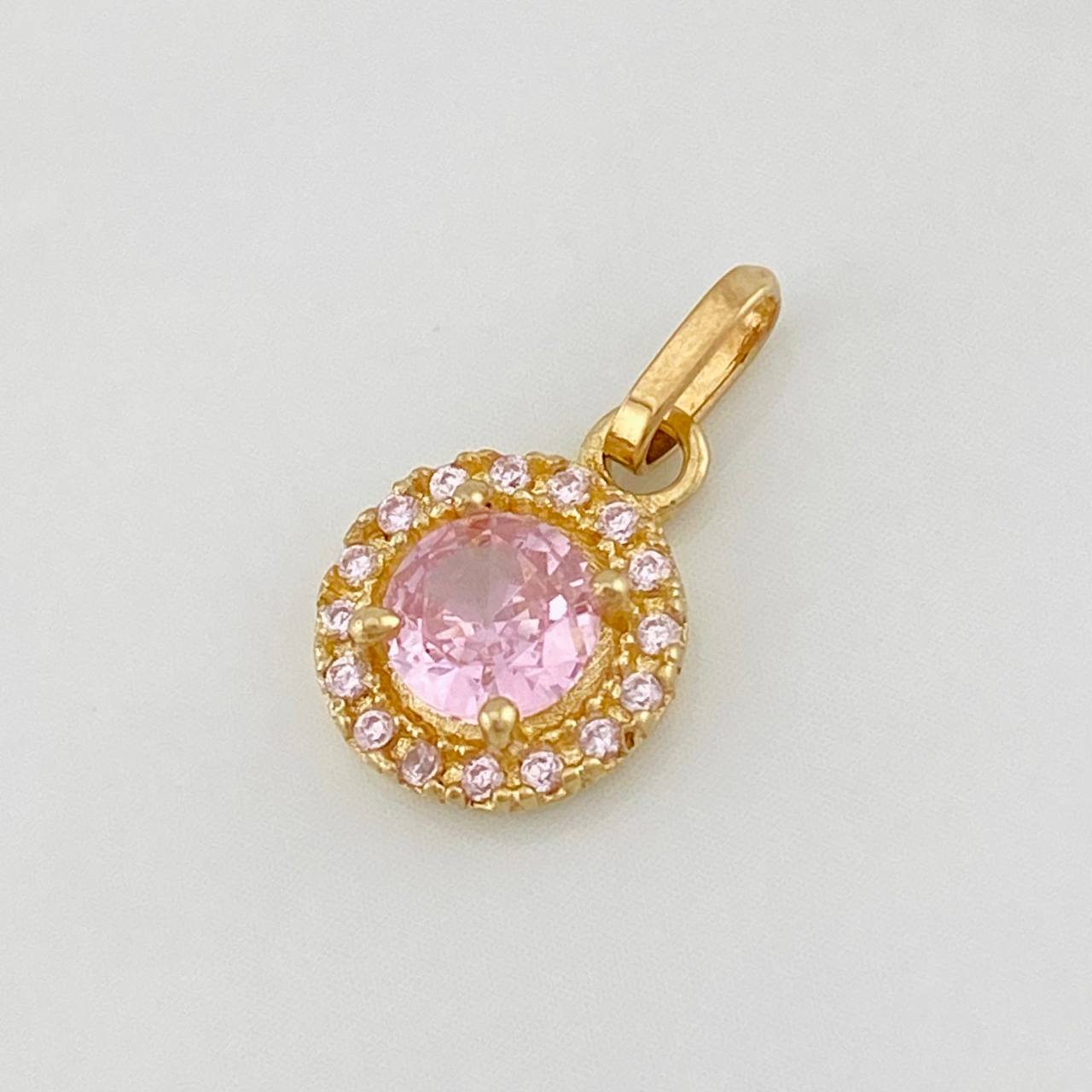 Dije Halo 1.05g / 1.05cm Oro Amarillo 18K