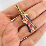 Dije Santa Muerte 7.15g / 4.5cm Tres Oros 18K