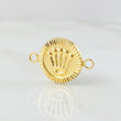 Herraje Corona Circulo 1.15gr / 2cm / Oro Amarillo 18K *