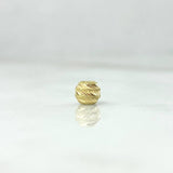 Herraje Bola Diamantada 0.2gr / 5mm Satinada Oro Amarillo