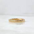 Anillo Carril Rallado 1.95gr / T6 3/4 / Oro Amarillo *