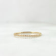 Anillo Puntos 0.6gr / T6 1/4 / Oro Amarillo *