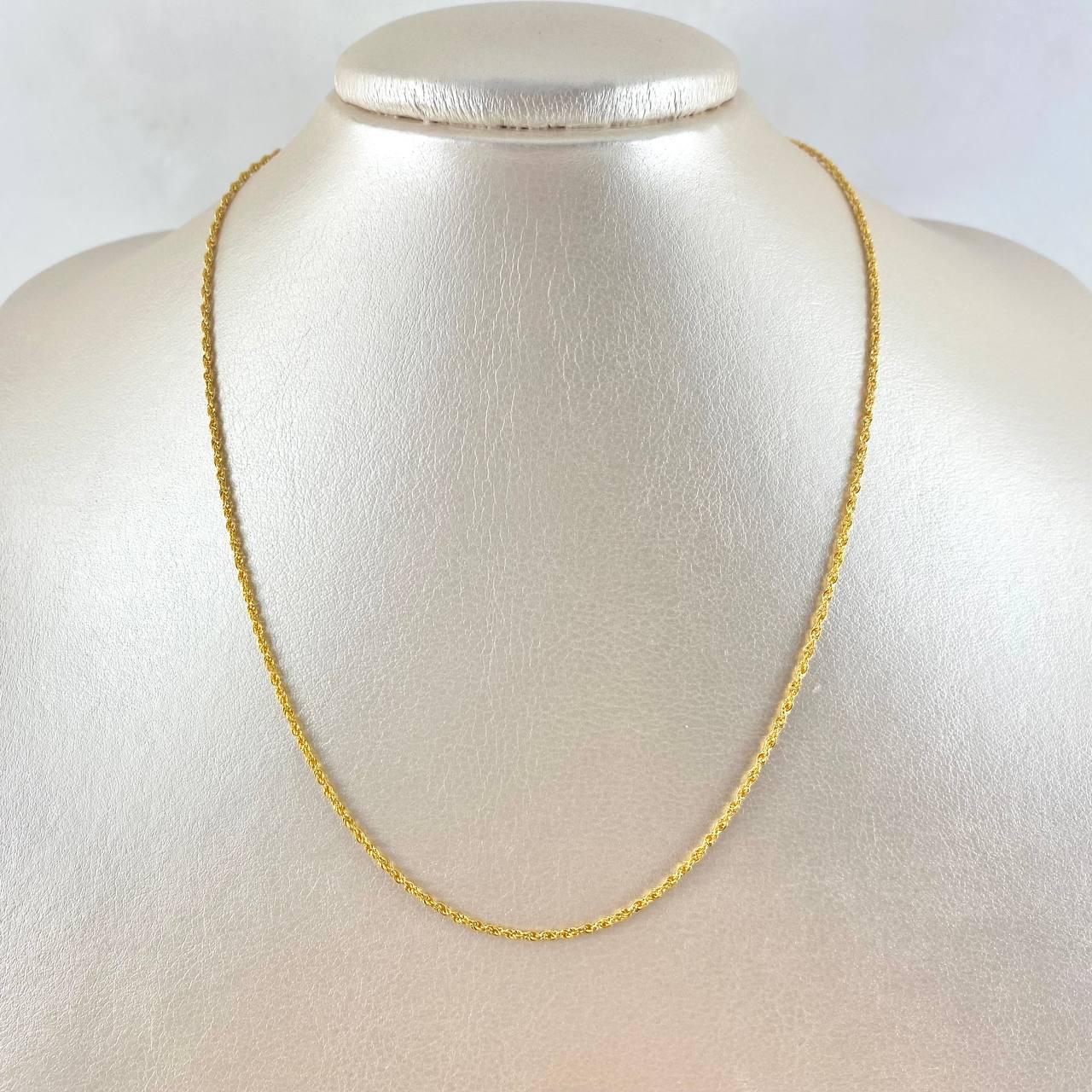 Cadena Lazo 1.15gr / 45cm / 1.5mm Oro Amarillo +3 *