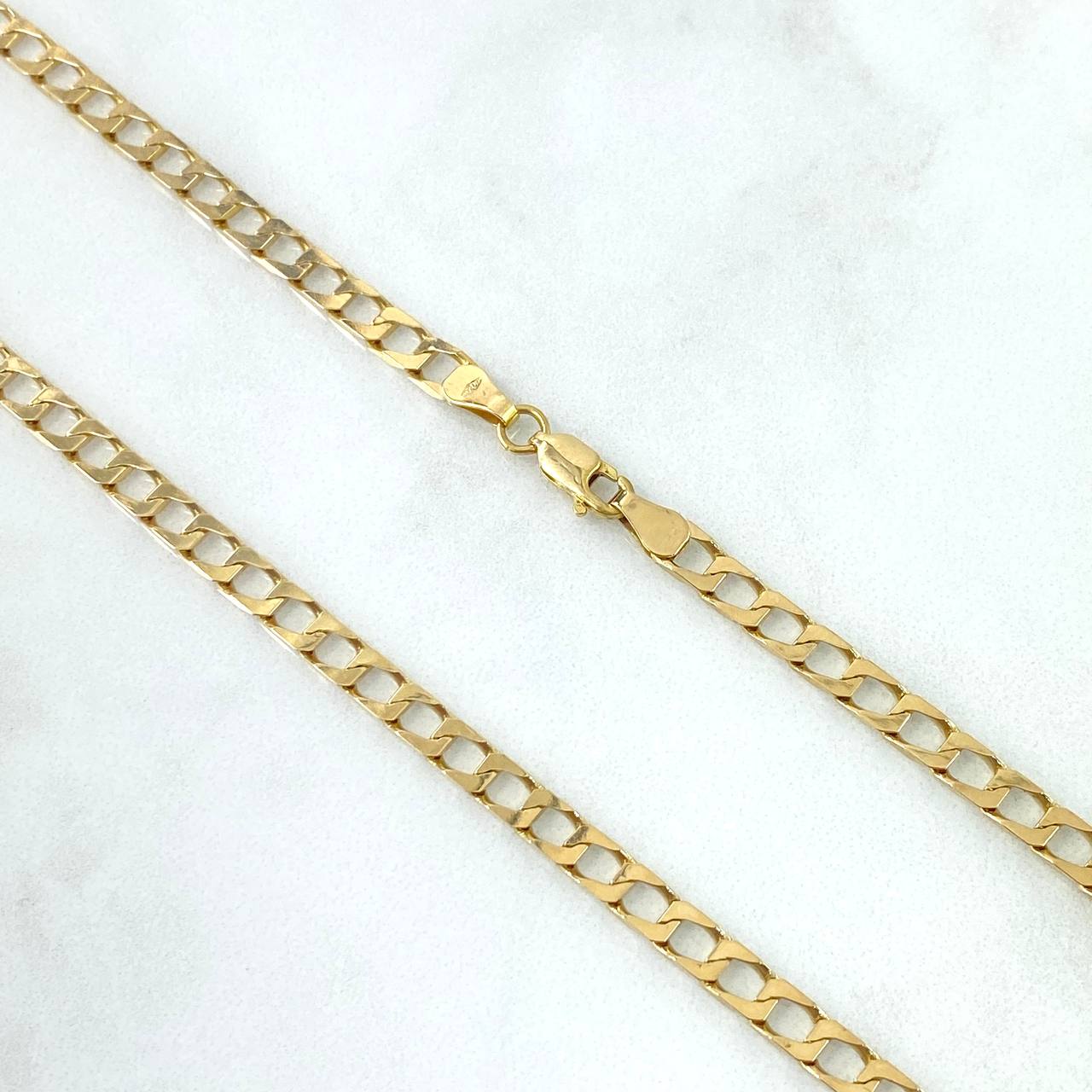 Cadena Panzer 23.05gr / 70cm / 4mm Oro Amarillo +1 *