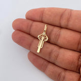 Dije Cruz Filigama 0.95gr / 2.7cm-Oro Amarillo 18K &