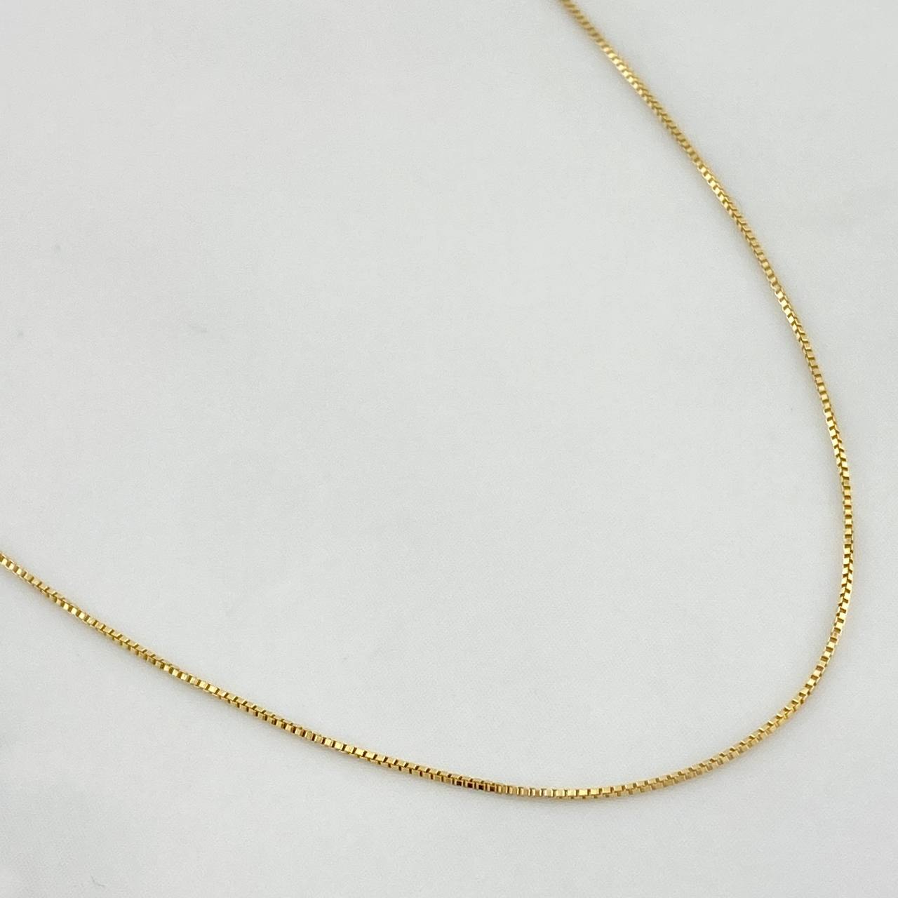 Cadena Veneciana 0.85 g / 45 cm / 0.5 mm Oro Amarillo 18K