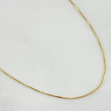 Cadena Veneciana 0.8 g / 45 cm / 0.5 mm Oro Amarillo 18K