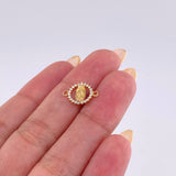 Herraje Virgen Guadalupe 0.65gr / 1.5cm / Oro Amarillo 18K *