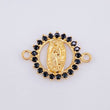 Herraje Virgen Guadalupe 0.9gr / 1.8cm / Oro Amarillo 18K