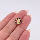 Herraje Virgen Guadalupe 0.9gr / 1.8cm / Oro Amarillo 18K