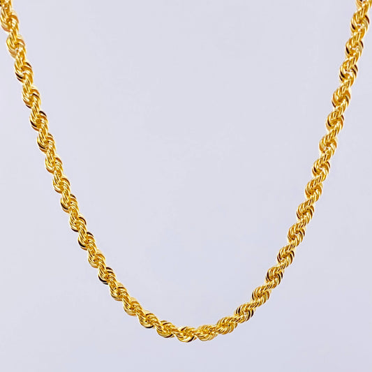 Cadena Lazo 6.9g / 60cm / 3.1mm Oro Amarillo 18K