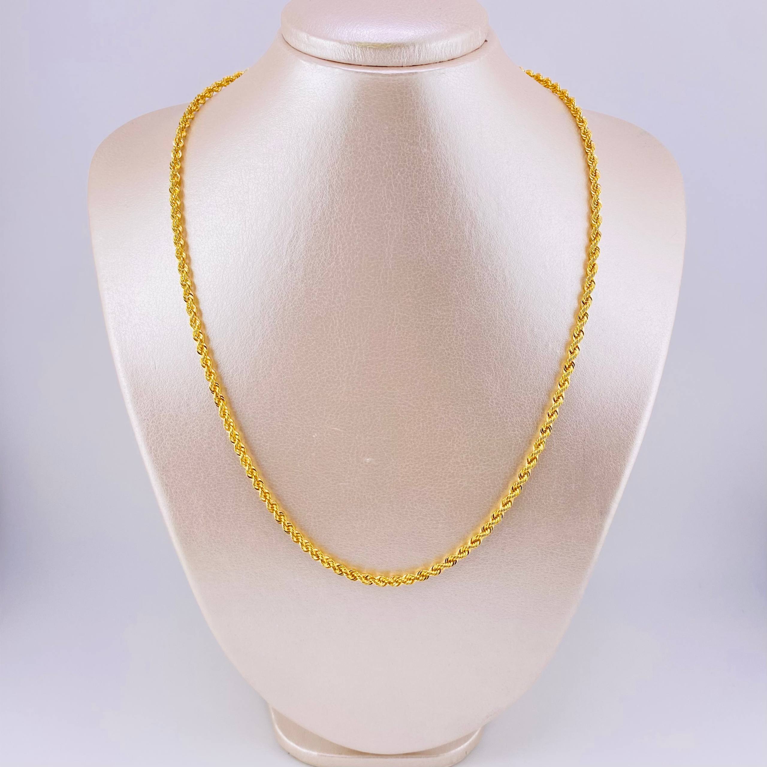 Cadena Lazo 6.8g / 60.5cm / 3.1mm Oro Amarillo 18K