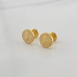 Topos San Benito 0.85 g / 5 mm Oro Amarillo 18K