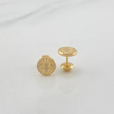 Topos San Benito 0.85 g / 5 mm Oro Amarillo 18K
