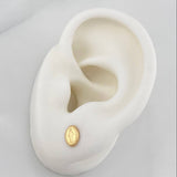 Topos Virgen Milagrosa 0.75 g / 6.2 mm Oro Amarillo 18K