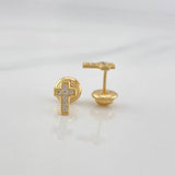 Topos Cruz 0.75 g / 6.74 mm Oro Amarillo 18K