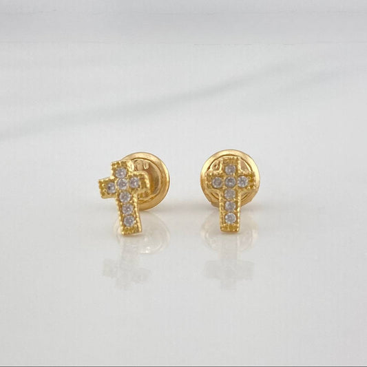 Topos Cruz 0.75 g / 6.74 mm Oro Amarillo 18K
