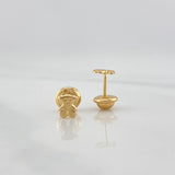 Topos Oso Ts 0.55 g / 3 mm Oro Amarillo 18K