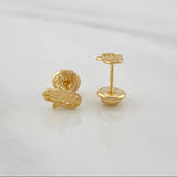 Topos Mano Hamsa 0.8 g / 7.3 mm Oro Amarillo 18K