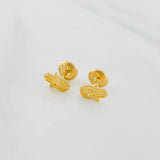 Topos Mano Hamsa 0.8 g / 7.3 mm Oro Amarillo 18K