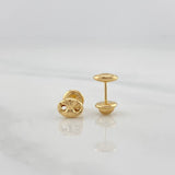 Topos Gc Diamantados 0.65 g / 4.95 mm Oro Amarillo 18K