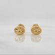 Topos Gc Diamantados 0.6 g / 4.96 mm Oro Amarillo 18K