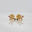 Topos Cruz 0.9 g / 5 mm Oro Amarillo 18K