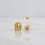 Topos Herradura Caballo 0.65 g / 3.2 mm Oro Amarillo 18K