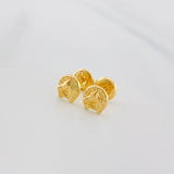 Topos Herradura Caballo 0.65 g / 3.2 mm Oro Amarillo 18K