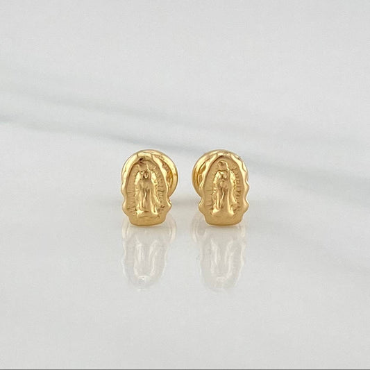 Topos Virgen De Guadalupe 0.7 g / 7.3 mm Oro Amarillo 18K