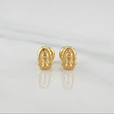 Topos Virgen De Guadalupe 0.7 g / 7.3 mm Oro Amarillo 18K
