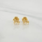 Topos Caballo 0.7 g / 4.4 mm Oro Amarillo 18K
