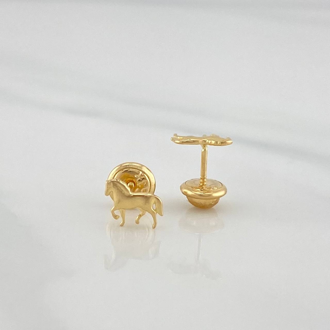 Topos Caballo 0.7 g / 4.4 mm Oro Amarillo 18K