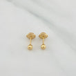 Topos Bola Diamantada 0.45 g / 3 mm Oro Amarillo 18K