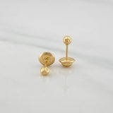 Topos Bola Diamantada 0.45 g / 3 mm Oro Amarillo 18K