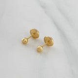 Topos Bola Diamantada 0.45 g / 3 mm Oro Amarillo 18K