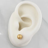 Topos Bola Diamantada 0.95 g / 7 mm Oro Amarillo 18K