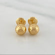 Topos Bola Diamantados 1.15 g / 8 mm Oro Amarillo 18K