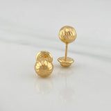 Topos Bola 1.1 g / 8 mm Oro Amarillo 18K