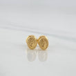 Topos Virgen De Guadalupe 0.6 g / 3.8 mm Oro Amarillo 18K